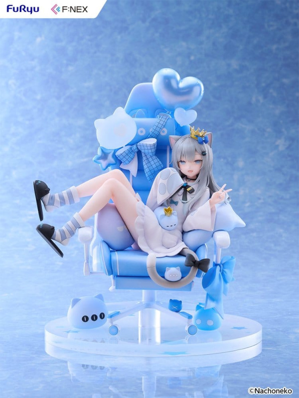 Virtual YouTuber F:NEX PVC Figure 1/7 Nachoneko Birthday Ver. 24 cm 12