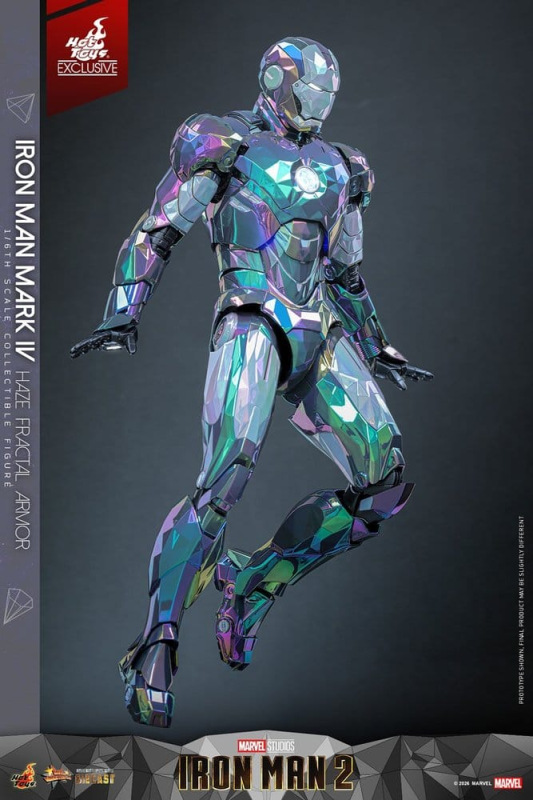Iron Man 2 Action Figure 1/6 Iron Man Mark IV (Haze Fractal Armor) 33 cm 10