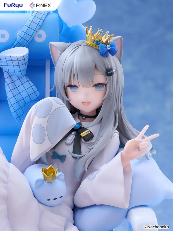 Virtual YouTuber F:NEX PVC Figure 1/7 Nachoneko Birthday Ver. 24 cm 3