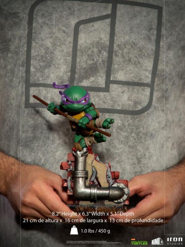 Teenage Mutant Ninja Turtles: Donatello 21 cm Mini Co. PVC Figure - Iron Studios