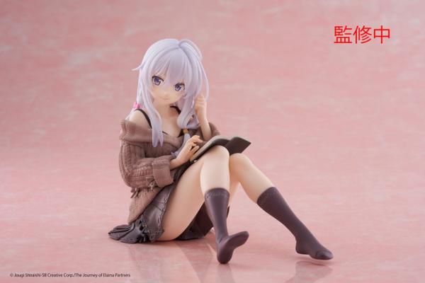 Wandering Witch: The Journey of Elaina PVC Statue Desktop Cute Figure Elaina Casual Clothes Ver. 13