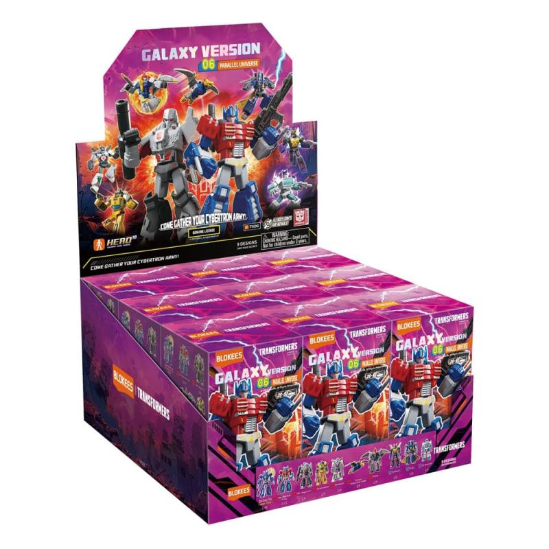 Transformers Blokees Plastic Model Kit Galaxy Version 06 One Assortment (9)