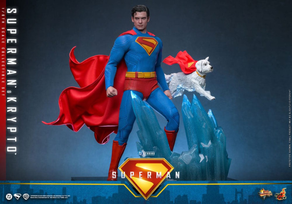 Superman (2025) Movie Masterpiece Action Figure 1/6 Superman & Krypto 33 cm 5