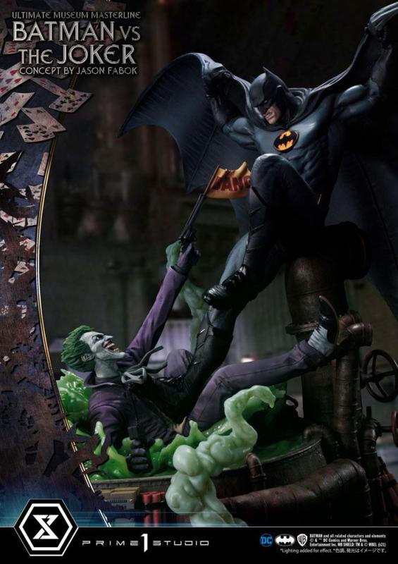 DC Comics Statue 1/3 Batman vs. The Joker by Jason Fabok 85 cm