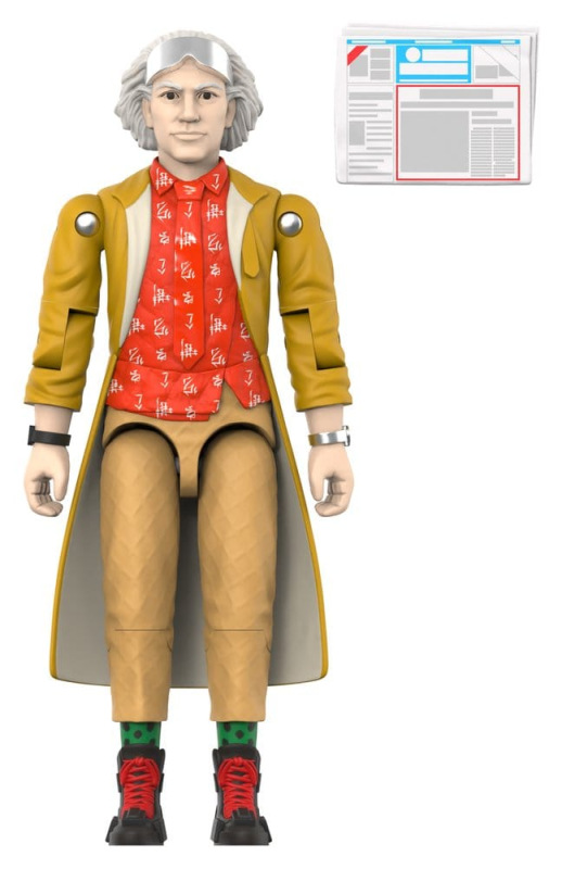 Back to the Future ReAction+ Action Figure Wave 02 Dr. Emmett Brown (2015) 2