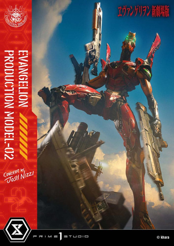 Rebuild of Evangelion Ultimate Diorama Masterline Series Statue Evangelion Production Model-02 (Conc 4
