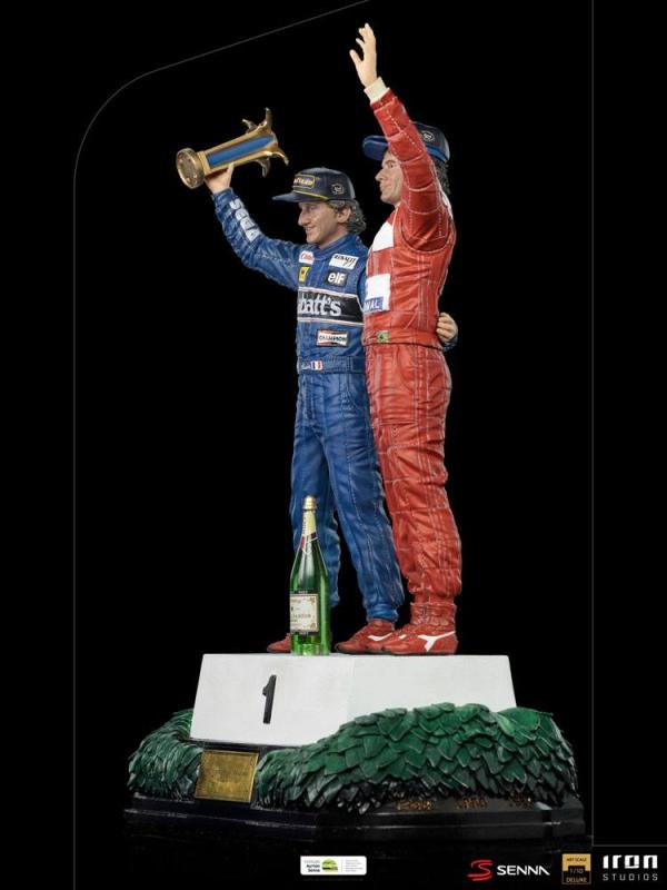 Ayrton Senna Deluxe Art Scale Statue 1/10 Alain Prost & Ayrton Senna (The Last Podium 1993) 27 cm