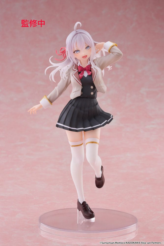 Alya Sometimes Hides Her Feelings in Russian Coreful PVC Statue Alya School Uniform Ver. 18 cm 5