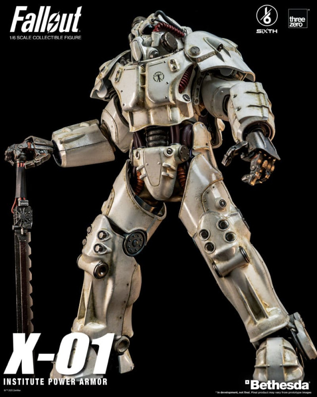 Fallout FigZero Action Figure 1/6 X-01 Institute Power Armor 37 cm 14