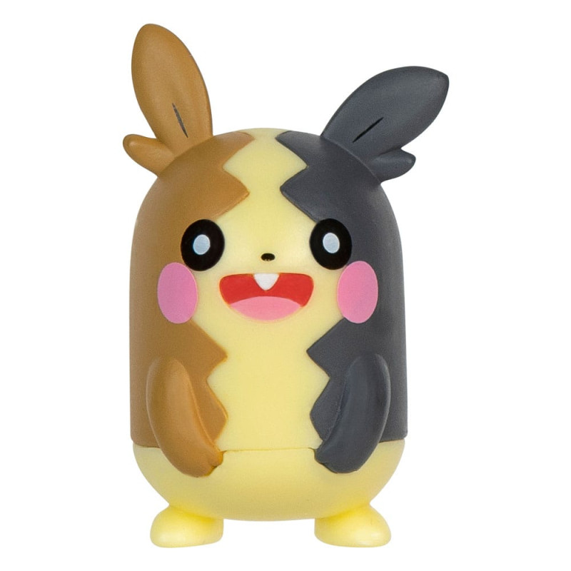 Pokémon Battle Figure Set 3-Pack Morpeko (Full-Belly Mode), Bulbasaur #1, Raboot 5 cm 6
