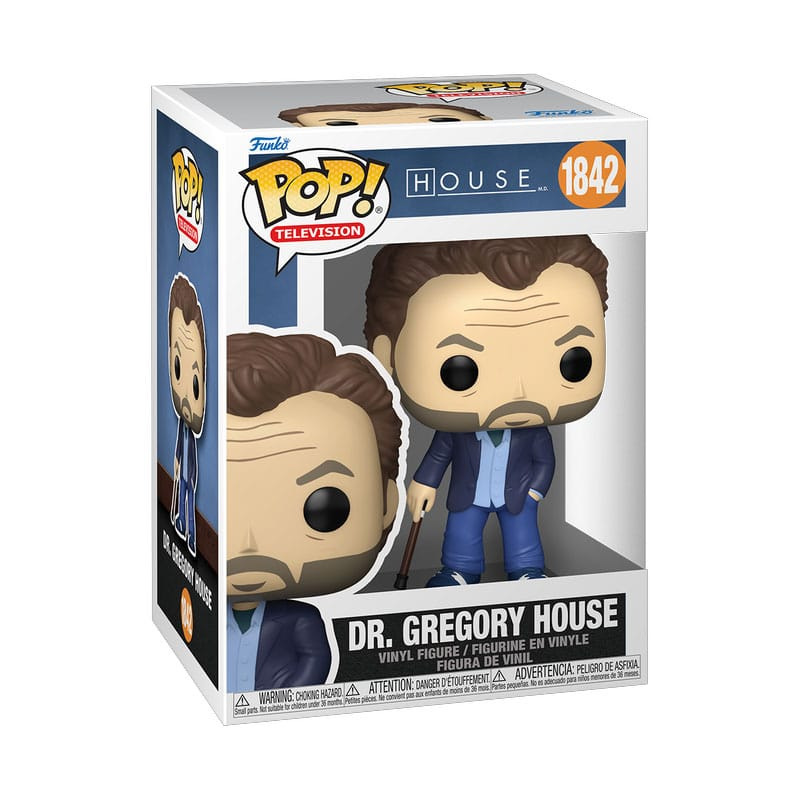 House, M.D. POP! Television Vinyl Figure Dr. Gregory House 9 cm 1