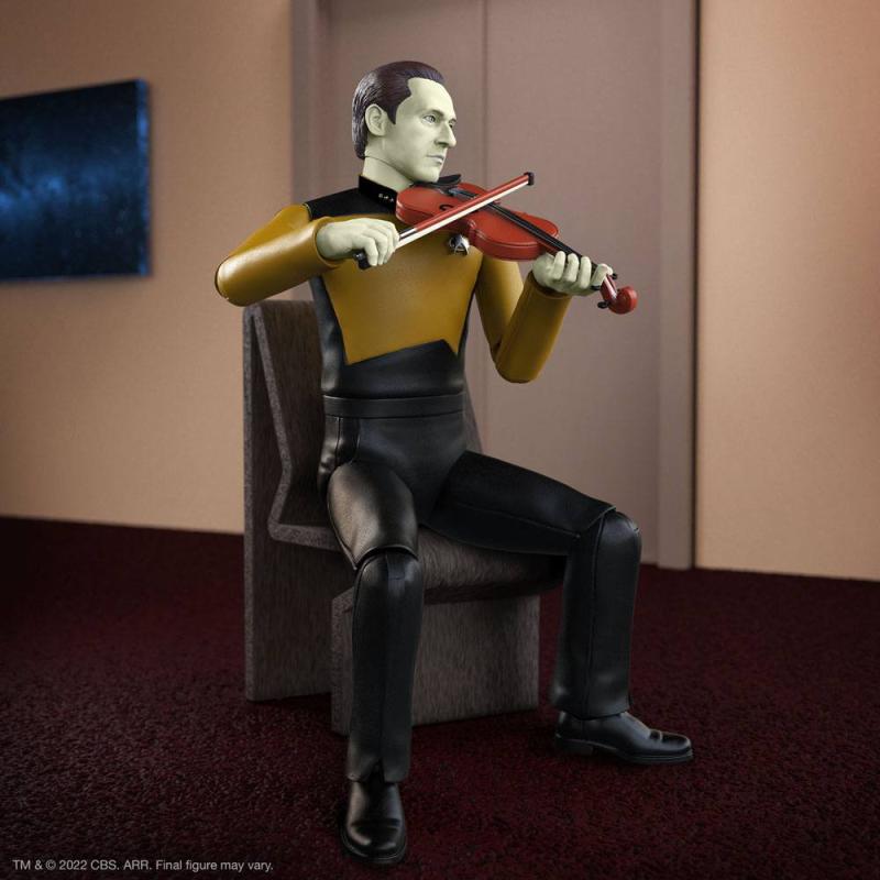 Star Trek The Next Generation: Lieutenant Commander Data 18 cm Action Figure - Super7