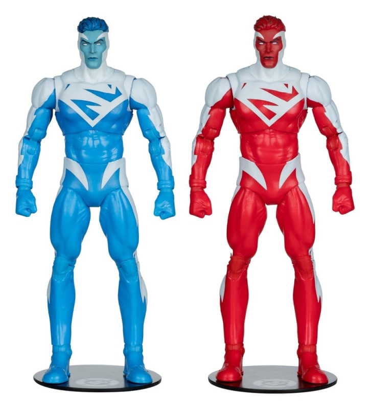 DC Multiverse Action Figures 2-Pack Superman Blue vs. Superman Red (Gold Label) 18 cm 5