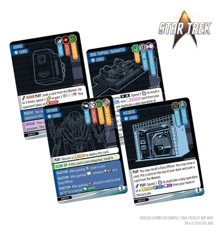 Star Trek: Captain's Chair Card Game: Resistance is Futile *English Version* 6