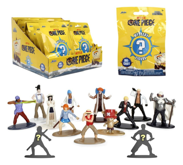 One Piece Nano Metalfigs Mini Figures Blind Pack 5 cm Display (24) 1