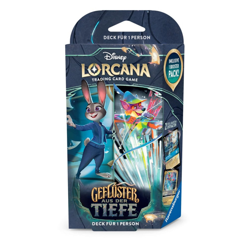 Disney Lorcana TCG Geflüster aus der Tiefe Starter Decks Display (8) *German Edition* 1
