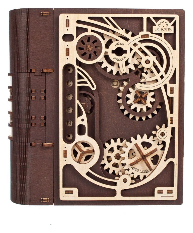Ugears 3D Wooden Puzzle Book of Secrets 9