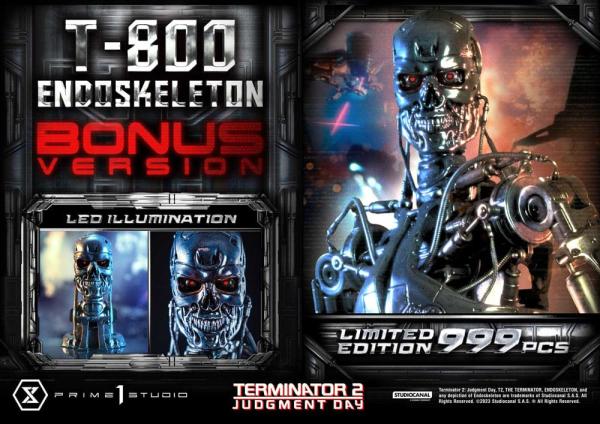 Terminator 2: Judgment Day T800 Endoskeleton DX Bonus Version 1/3 Statue - P1