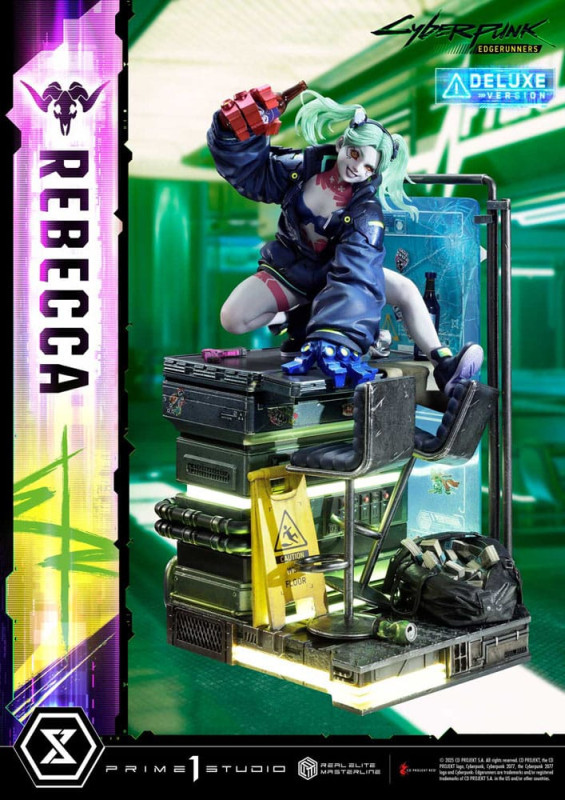 Cyberpunk: Edgerunners Real Elite Masterline Series Statue 1/4 Rebecca Deluxe Bonus Version 54 cm 9