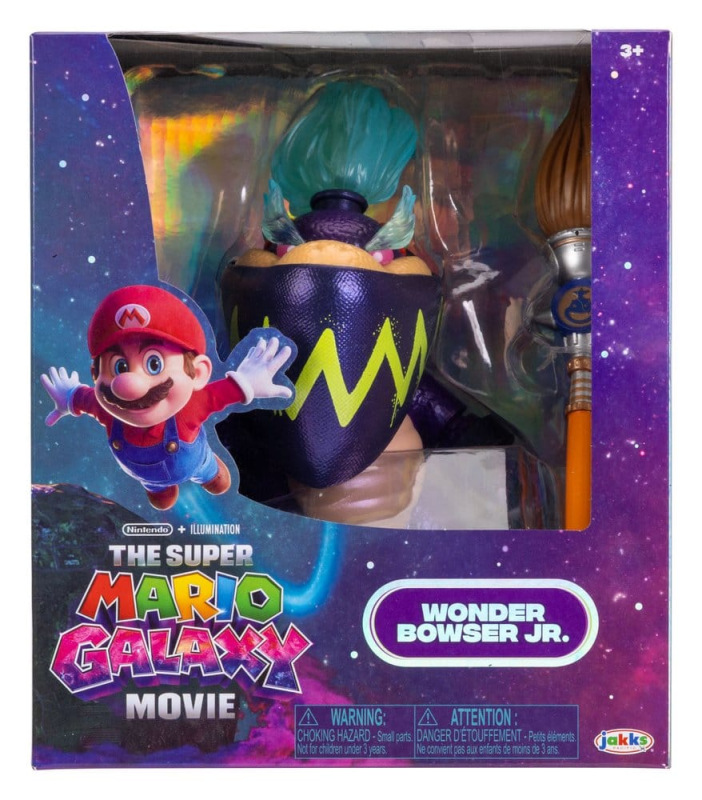 The Super Mario Galaxy Movie Action Figure Wonder Bowser Jr. 13 cm 2