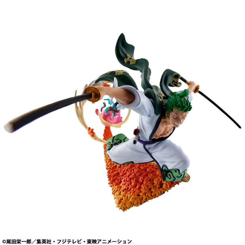 One Piece Petitrama PVC Mini Statue Logbox Re Birth Wano Kuni Vol. 1 Set 9 cm 10