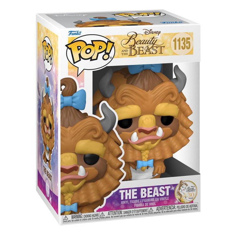 Beauty and the Beast: Beast w/Curls 9 cm POP! Movies Vinyl Figure - Funko