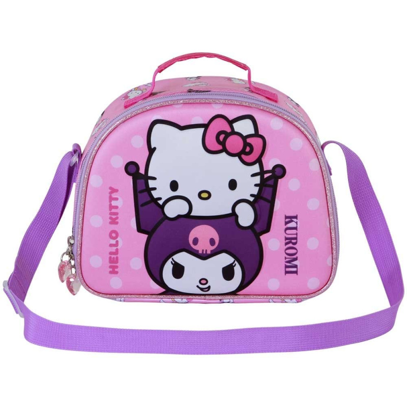 Sanrio 3D Lunch Bag Hello Kitty Playful Pink 1