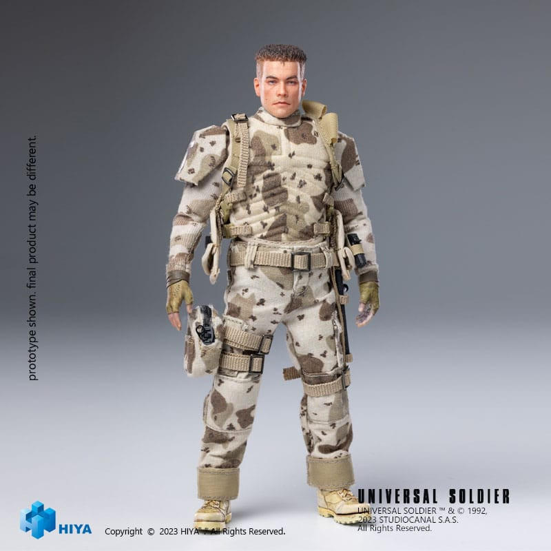 Universal Soldier Exquisite Super Series Actionfigur 1/12 Luc Deveraux 16 cm 2