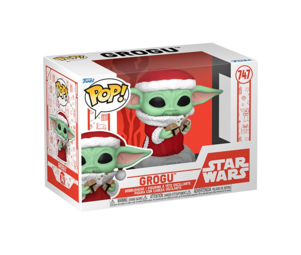 Star Wars: Mandalorian POP! Vinyl Figure Holiday Grogu 9 cm 1