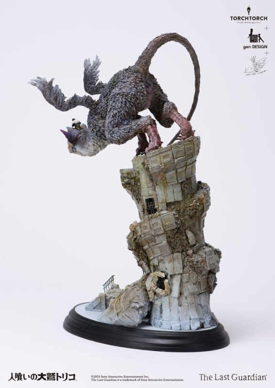 The Last Guardian Art Statue Trico by Akishi Ueda 50 cm 2