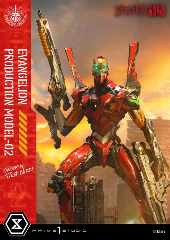 Rebuild of Evangelion Ultimate Diorama Masterline Series Statue Evangelion Production Model-02 (Conc 11
