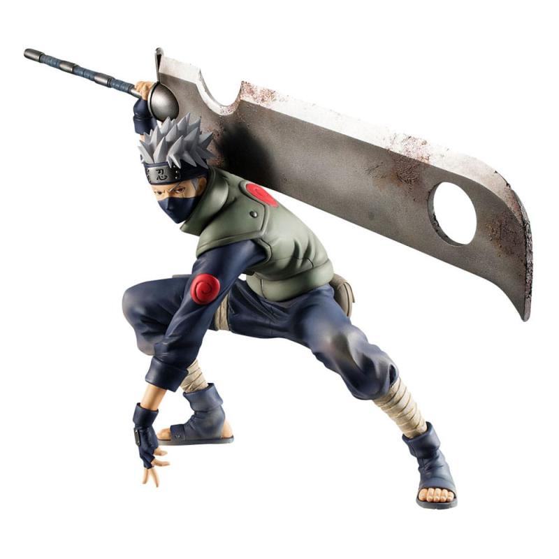 Naruto Shippuden G.E.M. Series PVC Statue 1/8 Kakashi Hatake Great Ninja War 15th Anniversary Ver. 1