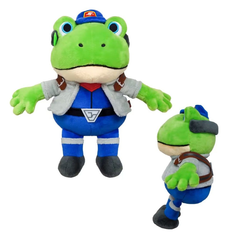 Star Fox Plush Figure Slippy Toad 20 cm 1