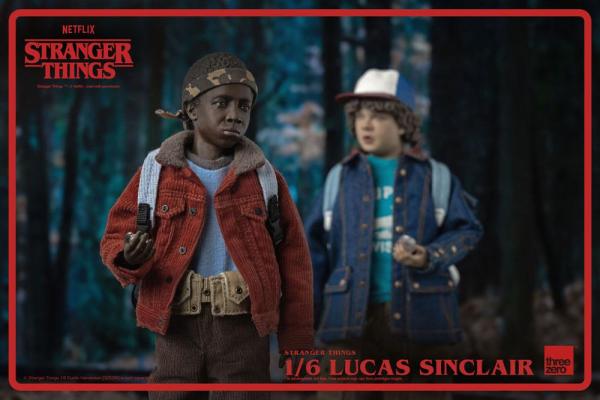 Stranger Things Action Figure 1/6 Lucas Sinclair 23 cm