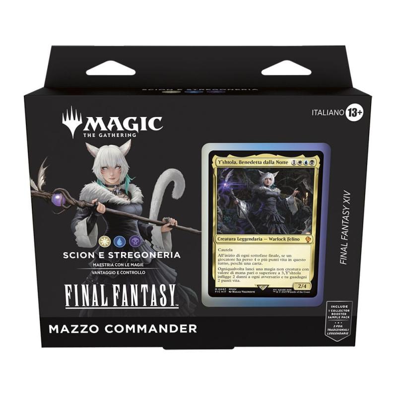 Magic the Gathering Final Fantasy Commander Decks Display (4) italian 11