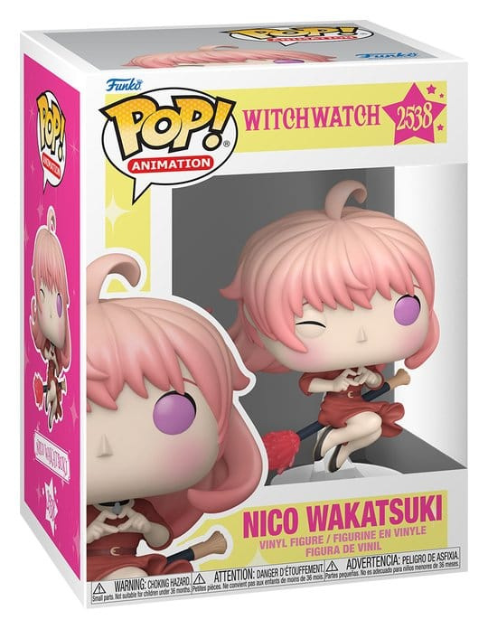 Witch Watch POP! Animatiion Vinyl Figures Nico w/Chase 9 cm Assortment (6) 2