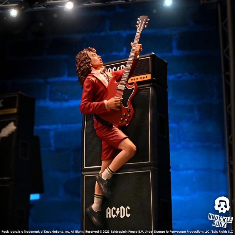 AC/DC Rock Iconz Statue Angus Young III 25 cm 4