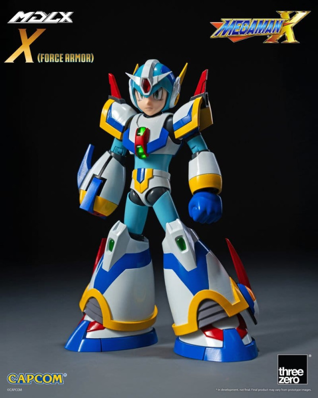 Mega Man X MDLX Action Figure Rockman / Mega Man Force Armor 12 cm 2