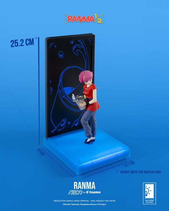 Ranma Neon Figure 1/9 Ranma Saotome Girl 20 cm 10