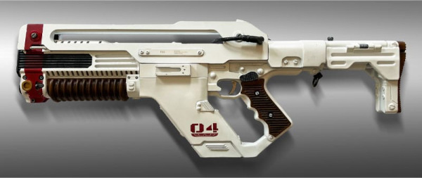 Alien: Romulus Model Life-Size Replica Pulse Rifle 71 cm 7