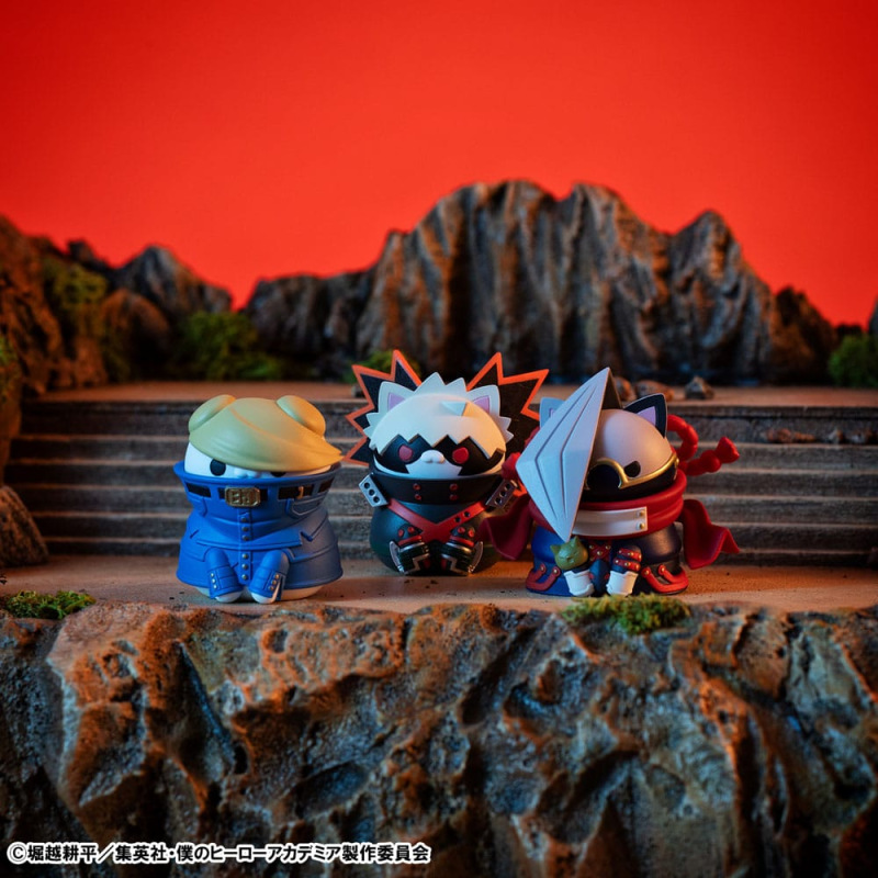 My Hero Academia Mega Cat Project Mini Figures Heroaca Cats No.02 3 cm Blind Box Assortment (8) (Rep 9