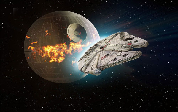 Star Wars Model Kit 1/72 Millennium Falcon 38 cm 8