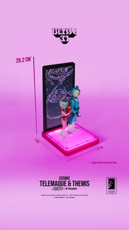 Ulysse 31 Neon Figure 1/9 Telemachus & Themis Cosmic Version 20 cm 7