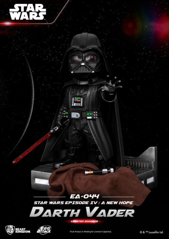 Star Wars: Darth Vader Episode IV 25 cm Egg Attack Statue - Beast Kingdom Toys
