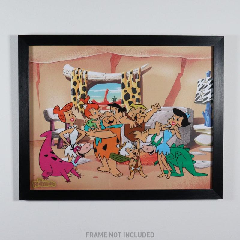 The Flintstones Limited Edition Fan-Cel 36 x 28 cm Art Print - FaNaTtik