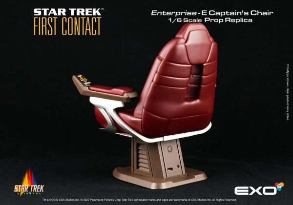 Star Trek: First Contact Replica 1/6 Captain's Chair 15 cm 5