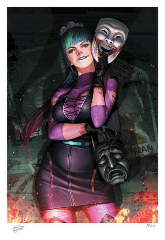 DC Comics Art Print Punchline (The Joker 80th Anniversary 100-Page Super Spectacular #1 (2020)) 61 x