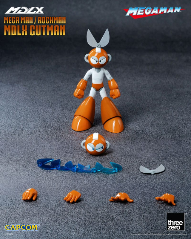 Mega Man MDLX Action Figure Rockman / Mega Man Cutman 12 cm 1
