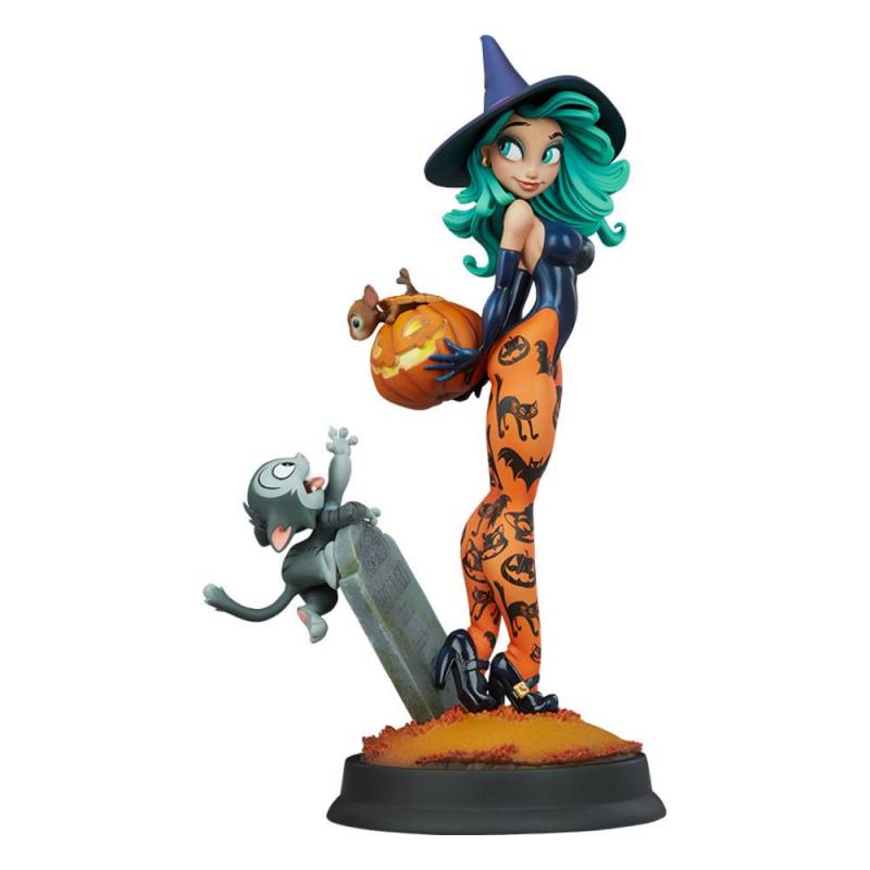 Happy HallowQueens: Pumpkin Witch by Chris Sanders - Statue 34 cm - Sideshow