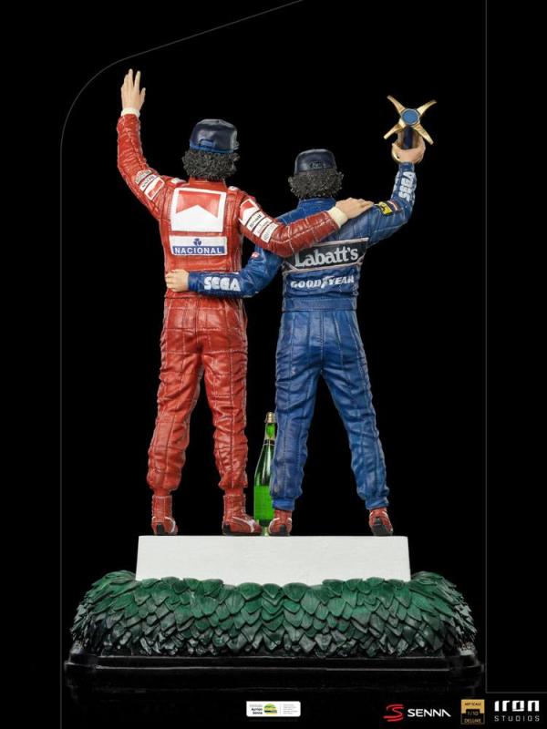 Ayrton Senna Deluxe Art Scale Statue 1/10 Alain Prost & Ayrton Senna (The Last Podium 1993) 27 cm